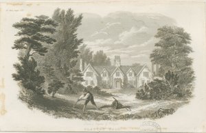 Fenton - Clayton Hall: gravura em aço, nd [c 1840] (impressão)
