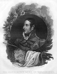 Arthur Wellesley, o primeiro duque de Wellington 1769-1852, 1816.