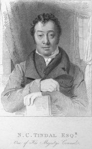 NCTindal, Esq., Um de seus conselhos de Majestys, c1820.