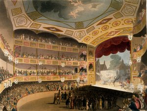 Royal Circus do "Repositório de Artes" de Ackermann