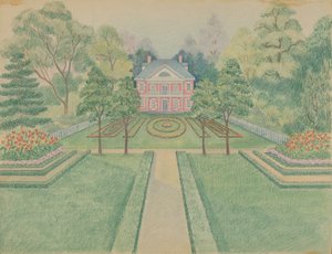N.W. Residência Stuyvesant, c. 1936. de Tabea Hosier