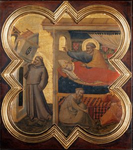 A vida de São Francisco: O Sonho de Inocente III - Fresco