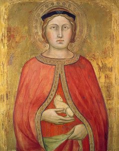 Saint Agnes de Taddeo di Bartolo