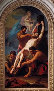 O Mártir do Apóstolo São Bartolomeu (Pintura de Taddeusz (1727 1793) Kuntze