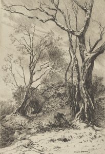 No inverno., século XIX. de Tancrède Abraham
