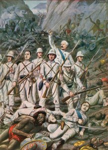 Batalha de Dogali, 1887 de Tancredi Scarpelli