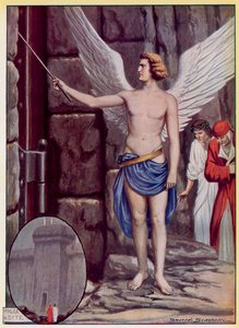 Ilustração para a Divina Comédia de Dante de Tancredi Scarpelli