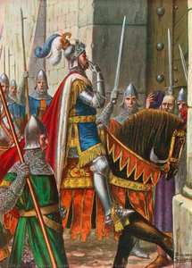 Em 1237, Ezzelino da Romano, aliado de Frederico II, entra em Pádua de Tancredi Scarpelli