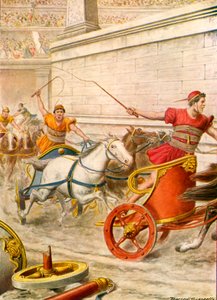 Corrida romana de carruagem de Tancredi Scarpelli