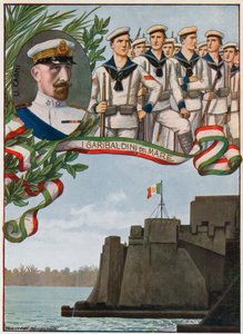 O castelo de Tripoli em que os fuzileiros navais italianos levantaram o tricolore de Tancredi Scarpelli