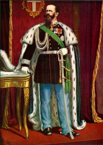 Victor Emanuel II, primeiro rei da Itália de Tancredi Scarpelli