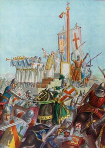Altar de guerra usado em 1037-38 na defesa de Milão contra Conrad II de Tancredi Scarpelli