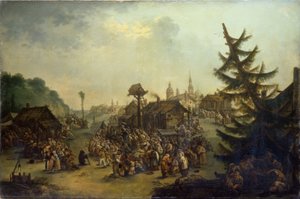Camponeses festejando, 1779 de Tankov