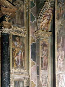 Detalhe de 1629 afrescos, de Antonio d