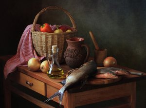 A Abundância da Cozinha Rústica de Tatyana Skorokhod
