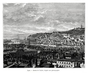 Lyon, França, século XIX de Taylor