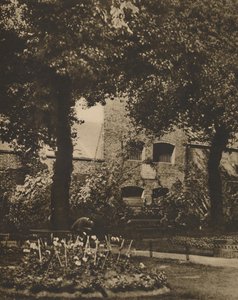 Local da prisão de Marshalsea do cemitério de St. Georges, Southwark, c1935. de Taylor
