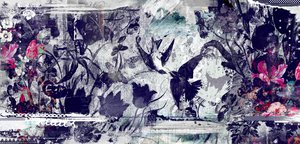 Irmandade, 2015 (meios mistos sobre tela) de Teis Albers