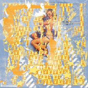 Pin up II, 2015 (Colagem sobre tela) de Teis Albers