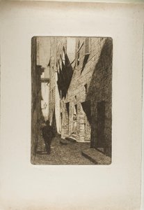 A casa de Dante da Castiglione de Telemaco Signorini