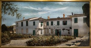 Vila da Toscana de Telemaco Signorini