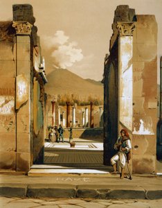 Vista da Casa de Faun em Pompeia