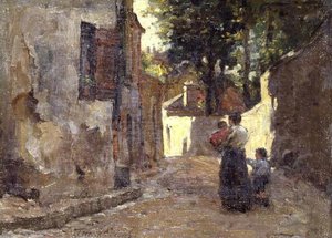 A Side Street, Honfleur de Terrick Williams