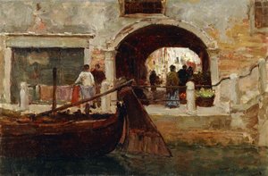 Um arco veneziano