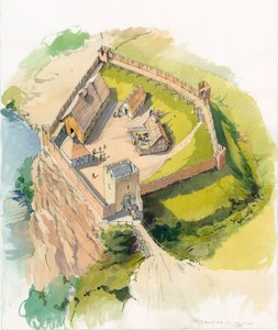 Castelo de Barnard, Durham, c1100