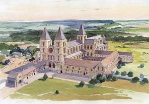 Gisborough Priory, Redcar e Cleveland, c início do século XV c1995-c2005. de Terry Ball