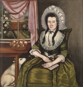 Sra. Ezequias Beardsley, c.1788-90 de The Beardsley Limner