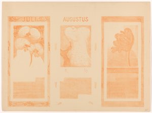 Calendários para julho, agosto e novembro de 1910