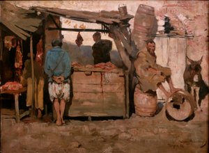 Talho em Tanger de Théo van Rysselberghe