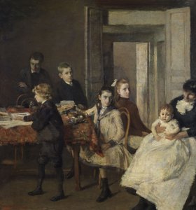 Os filhos de François Van Rysselberghe de Théo van Rysselberghe