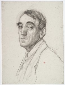 Auto-retrato, 1916 de Théo van Rysselberghe