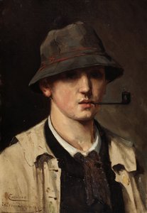 Estudo para um autorretrato de Théo van Rysselberghe