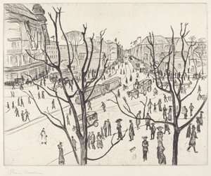 Praça da cidade de Theo von Brockhusen