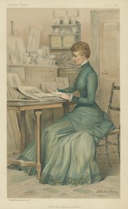 Sua Alteza Real a Princesa de Gales de Theobald Chartran