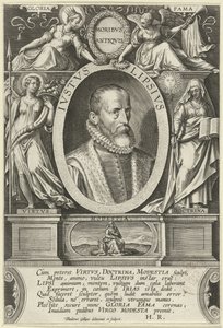Retrato de Justus Lipsius
Ivstvs Lipsivs (título sobre o objecto) de Theodoor Galle