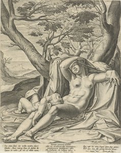 Vénus adormecido e Cupido