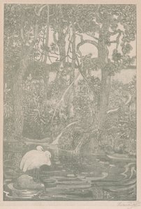 Bosidylle (Idílio da Floresta) de Theodoor van Hoijtema