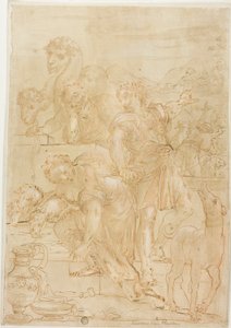 Isaac e Rebecca no poço de Theodoor van Thulden