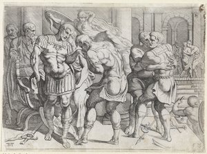 Reconciliação entre os rebeldes de Odisseu e os rebeldes de Ithacan
As obras de Odisseu (título da série)