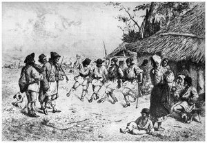 O Cinturão, c1850-1890 1924 de Theodor Aman
