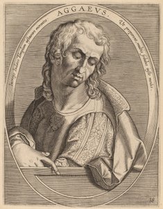 Aggaeus de Theodor Galle after Jan van der Straet
