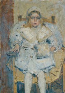 Retrato de uma rapariga de Theodor Hummel