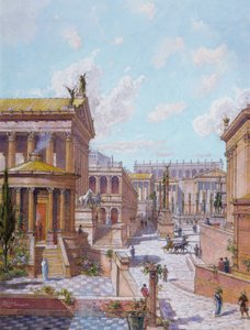 O Fórum Romano da Antiguidade, 1914