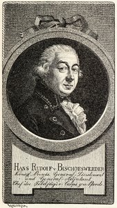 Johann Hans Rudolf von Bischoffwerder 1741-1803. de Theodor Knesing