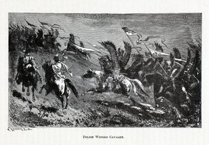 Cavalaria Alada Polonesa, 1882 de Theodor Knesing