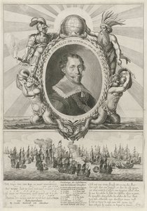 Retrato de Witte Cornelisz. de With de Theodor Matham